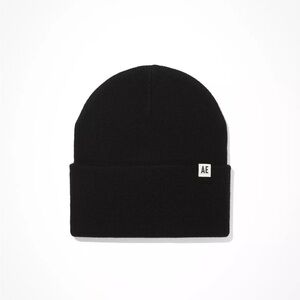 American Eagle Outfitters Black Knit Beanie